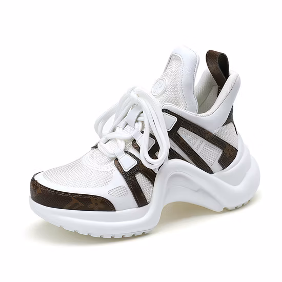 Mode PU atmungsaktive Männer und Frauen Spitze Paste Freizeitschuhe Sportschuhe